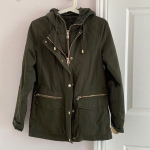 Topshop double zippered jacket